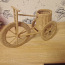 Велосипед подставка из джута (фото #1)