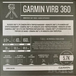 GARMIN VIRB 360 KAAMERA (2 foto / 2)