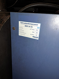 Kruvikompressor Alup SCK 41-10 (2 foto / 2)
