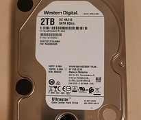 Жесткий диск wD Ultrastar DC HA210 емкостью 2 ТБ