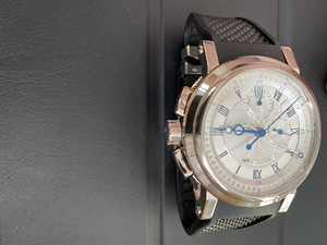 BREGUET MARINE WITE GOLD 750 18К REF 5827 BB 42ММ (3 foto / 6)
