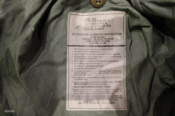 Новая легендарная американская военная куртка М-65 (фото #7)