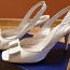 Женские босоножки на каблуке, использованные, размер 38 (фото #1)