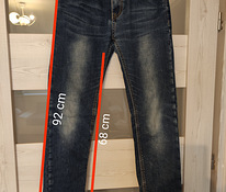 Теплые джинсы 158