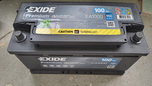 Exide Premium 100Ah 900A auto aku (1 foto / 1)