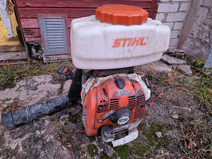 Aiaprits/Tuulepuhur Stihl SR 450 (bensiinimootoriga) (4 foto / 10)