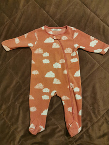 Флисовый комбинезон на девочку, Next baby, 3-6 мес. (1 фото из 2)