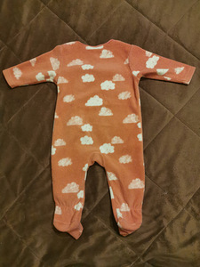 Флисовый комбинезон на девочку, Next baby, 3-6 мес. (2 фото из 2)