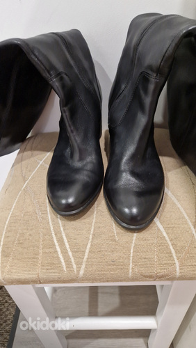 ECCO кожаные непромокаемые ботинки 36, туфли (фото #4)