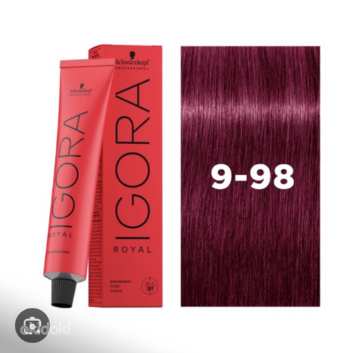 Proffesionaalsed juuksevärvid schwarzkopf igora