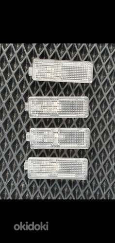 Лампы с плафонами BMW, led h11, carbon (фото #3)