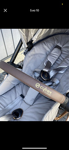 Cybex Mios V3 прогулочная коляска Pearl Grey с рамой Rose Gold (4 фото из 10)