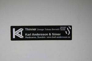 Disainlaud Thinner by Karl Andersson & Söner (3 foto / 3)