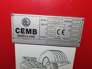 Rehvi tasakaalustuspink Cemb C-62 SP (6 foto / 7)
