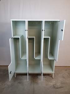 Kapp, riidekapp, garderoobikapp, metallkapp, Z-uksega (4 foto / 8)