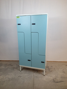 Kapp, riidekapp, garderoobikapp, metallkapp, Z-uksega (1 foto / 8)