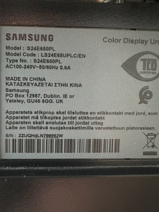 Монитор Samsung S24E650PL (5 фото из 5)