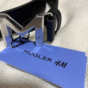 UUS! MUGLER x H&M täisnahast püksirihm/vöö (2 foto / 5)