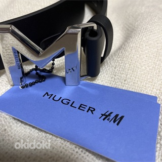 Новый! Полный кожаный ремень/ремень MUGLER x H&M (фото #2)