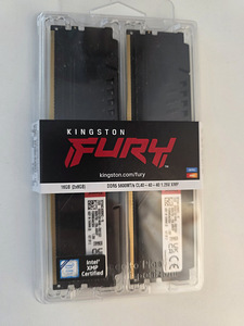 Kingston FURY Beast 16GB (2x8GB) DDR5 5600MHz CL40 DIMM Kit (1 foto / 2)