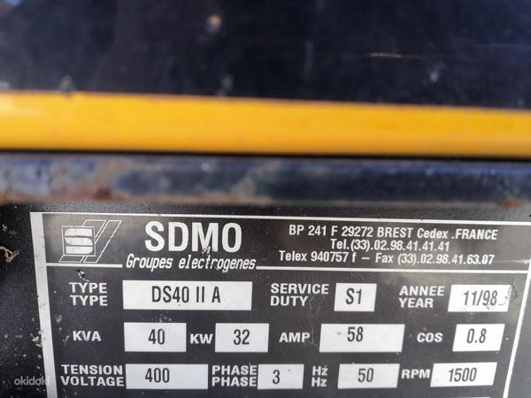 Diisel Generaator .SDMO 40kVa.+ juht kilp. (foto #3)