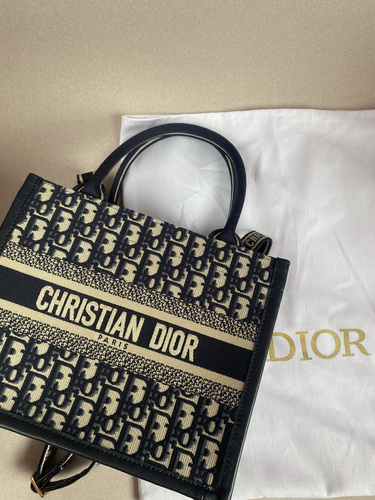 Christian Dior Book Tote Small