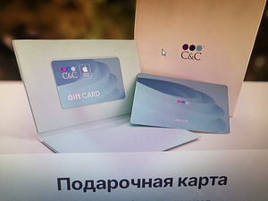 Подарочная карта Apple 50 евро новая гарантия. Подарок (8 фото из 10)