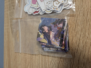 Kleepsu pakkid EVANGALION, RAIDEN SHOGUN, sanrio, kassid (5 foto / 5)