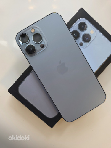 iPhone 13 Pro Max 256Gb Синий , AKU 100%