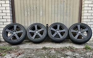 Диски R19 5x112 Audi Mercedes + шины Michelin 245/45 (1 фото из 7)