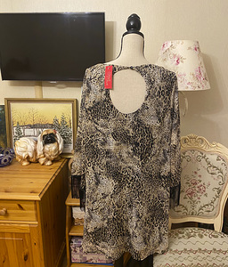 "Gemma Collins" kleit, suurus 2XL, UK 24, MADE IN UK, UUS (3 foto / 3)