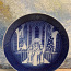 "ROYAL COPENHAGEN 1991" настенная декоративная тарелка (фото #1)