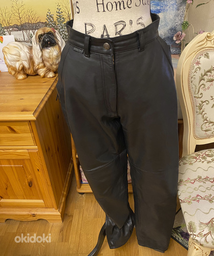 "HIPROTEC" кожаные брюки, размер S/M, 40 (фото #1)