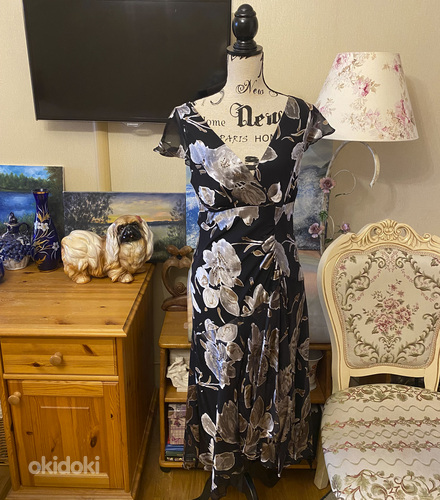 "Tia" kleit, 42% SILK, suurus XL, EUR 44, UK 16, 42 (foto #1)