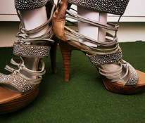 Lahtised kontskingad/heeled sandals 37
