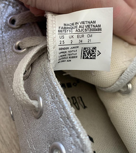 Converse 34 размер (3 фото из 3)