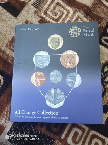 Колекция Английских монет в альбоме-ЩИТ (фото #1)