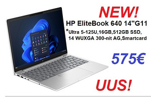 НОВАЯ гарантия HP EliteBook 640 G11 14"Ultra5-125U/16/512