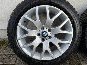 Оригинальные диски BMW Style 177 R19 с зимней резиной (3 фото из 6)