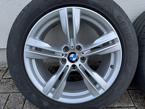 Диски BMW Style 467M R19 с летними шинами (3 фото из 10)
