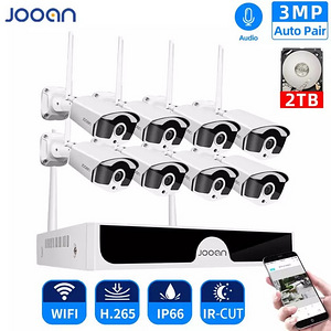 Veekindel Videovalve CCTV süsteem 8 kaamerat 1TB mäluga (1 foto / 7)