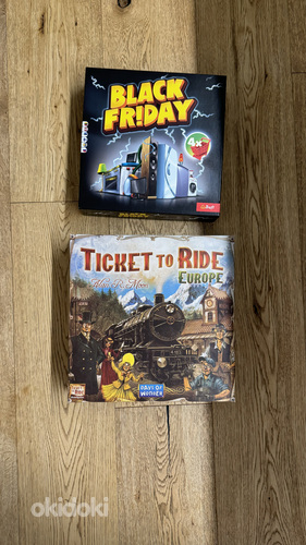 Lauamängud. Ticket to Ride ja Black Friday