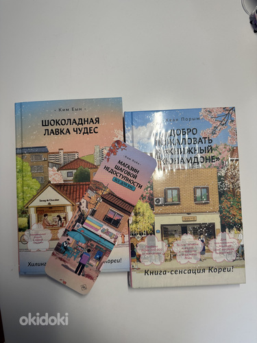 Шоколадная лавка чудес, Добро пожаловать в книжный, книги
