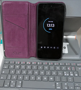 Nutitelefoni või tahvelarvuti klaviatuur bluetooth (3 foto / 5)