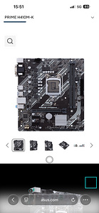ASUS Prime H410M-K+i3-10100+ARCTIC Freezer 7x (1 foto / 4)