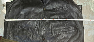 Nahk vest (suur suurus) (2 foto / 5)