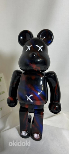 Kollektsioneeritav 3D-kuju Bear-stiilis läikiva galaxy-efektiga