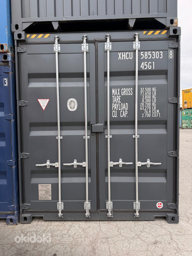 UUS 40HC (12meetrine kõrge konteiner) RAL 7015