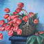 Красные тюльпаны Картина маслом 70*50 см (фото #5)