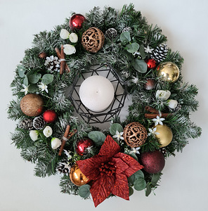 Рождественский венок (5 фото из 5)